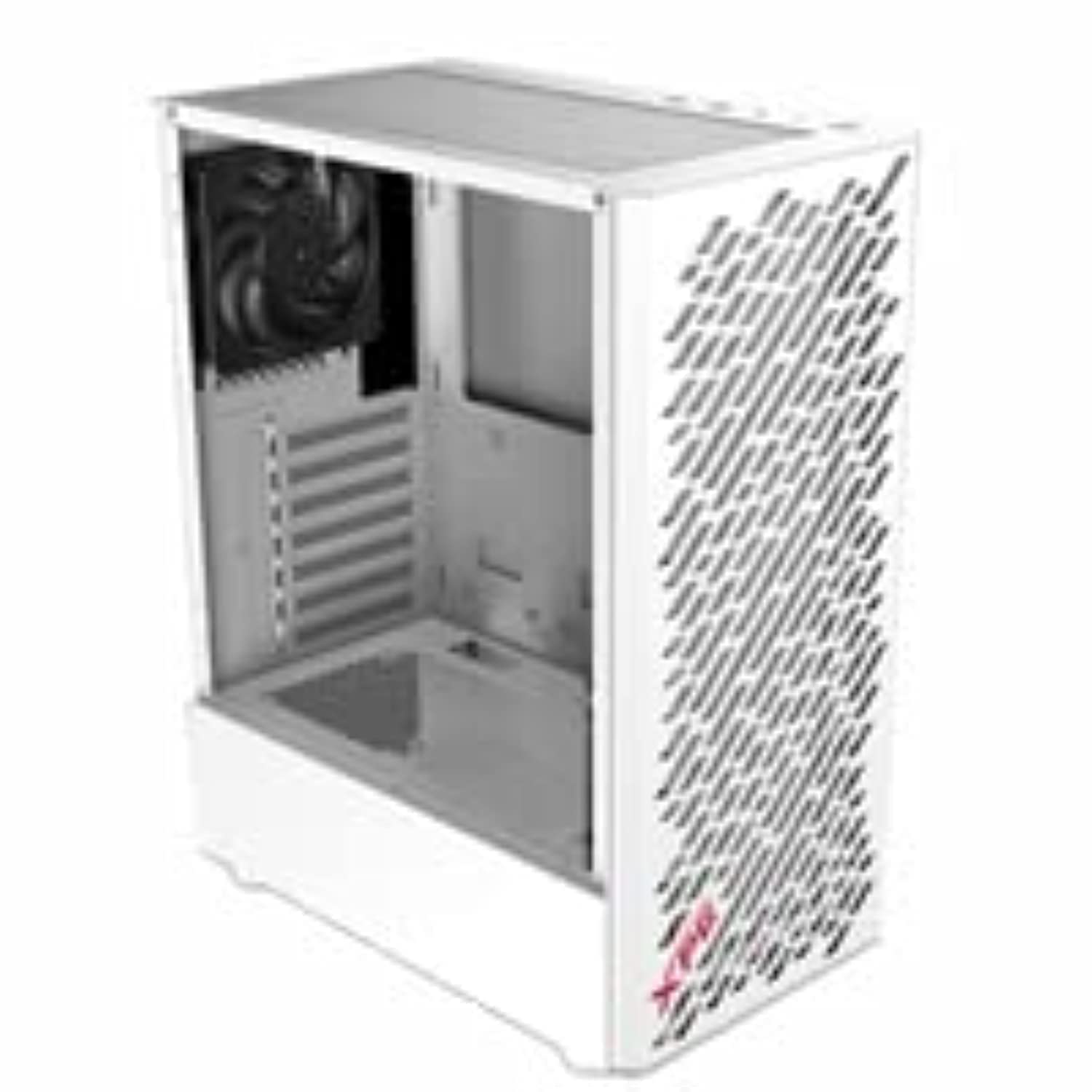XPGTorreGamingValorAIR białe szkło hartowane