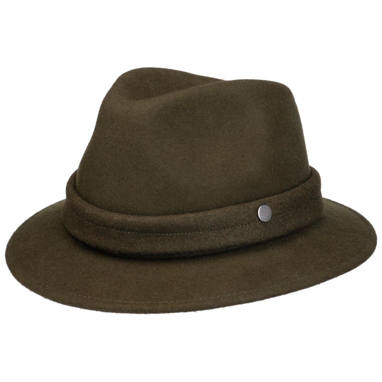 LIERYS Cappello da Caccia in Feltro di Lana Prodotto in Italia Unisex Tutto l Anno