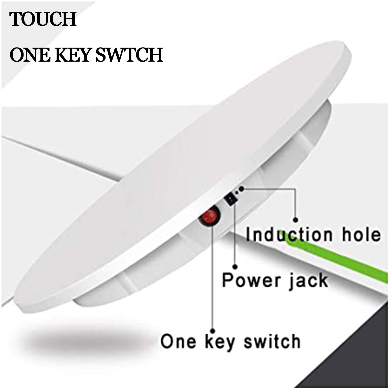 Amazon.co.jp: 360度電動回転ターンテーブルディスプレイスタンド