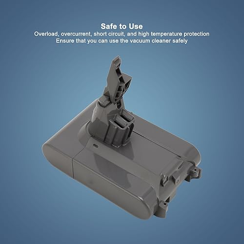 Miniatura 3 de Diyeeni Batería de vacío de repuesto para SV11 V7 Animal V7 Motorhead Por, 2200mAh 21.6V batería de litio de gran capacidad, sobrecarga de soporte,