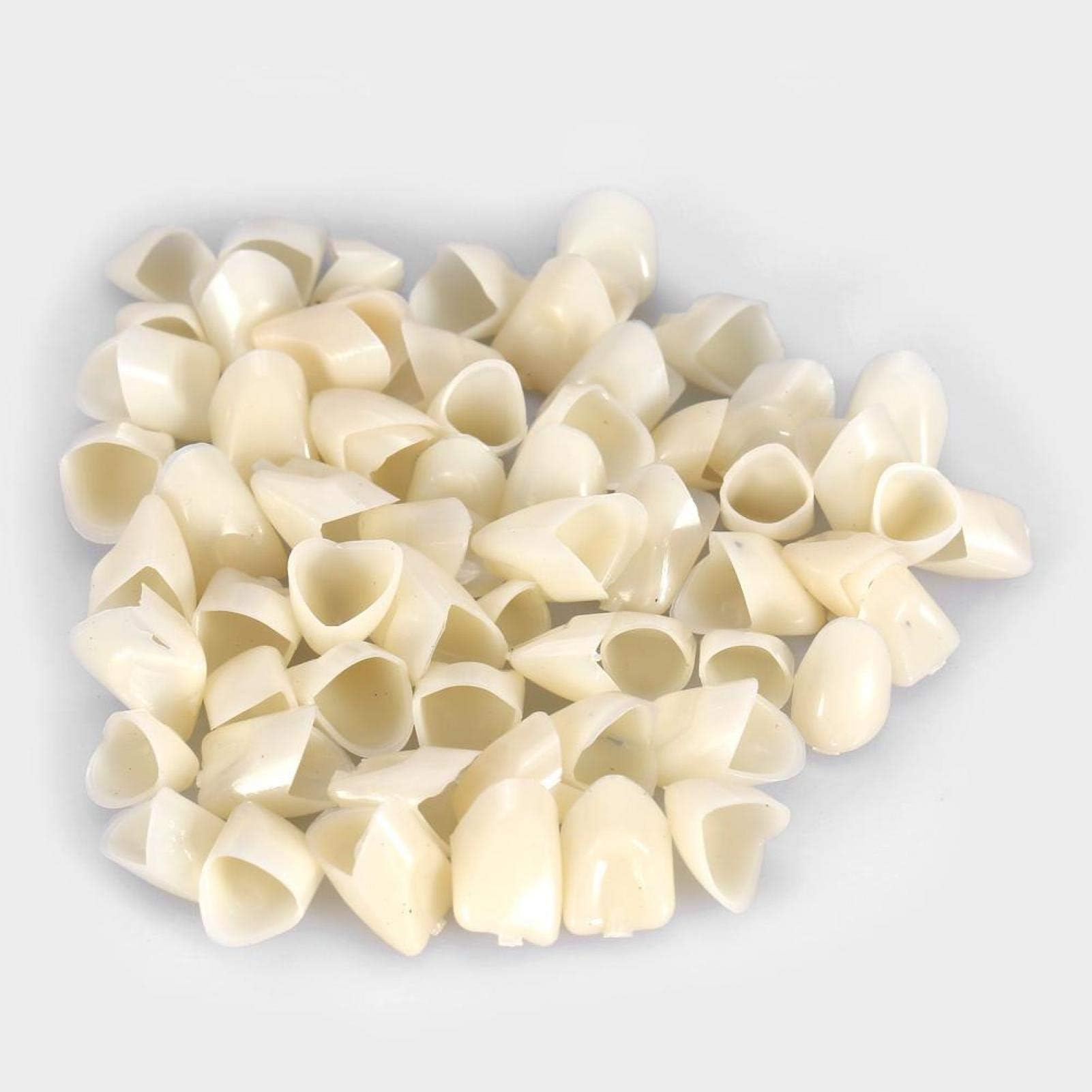 LANTRO JS Temporary Crown, Fake Teeth, 50Pcs/Box for Oral Care(Front teeth)