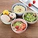 5 Piezas Cuenco Cereales, 24 oz irrompibles Bol Cereales Bowls Cocina Ensaladeras...