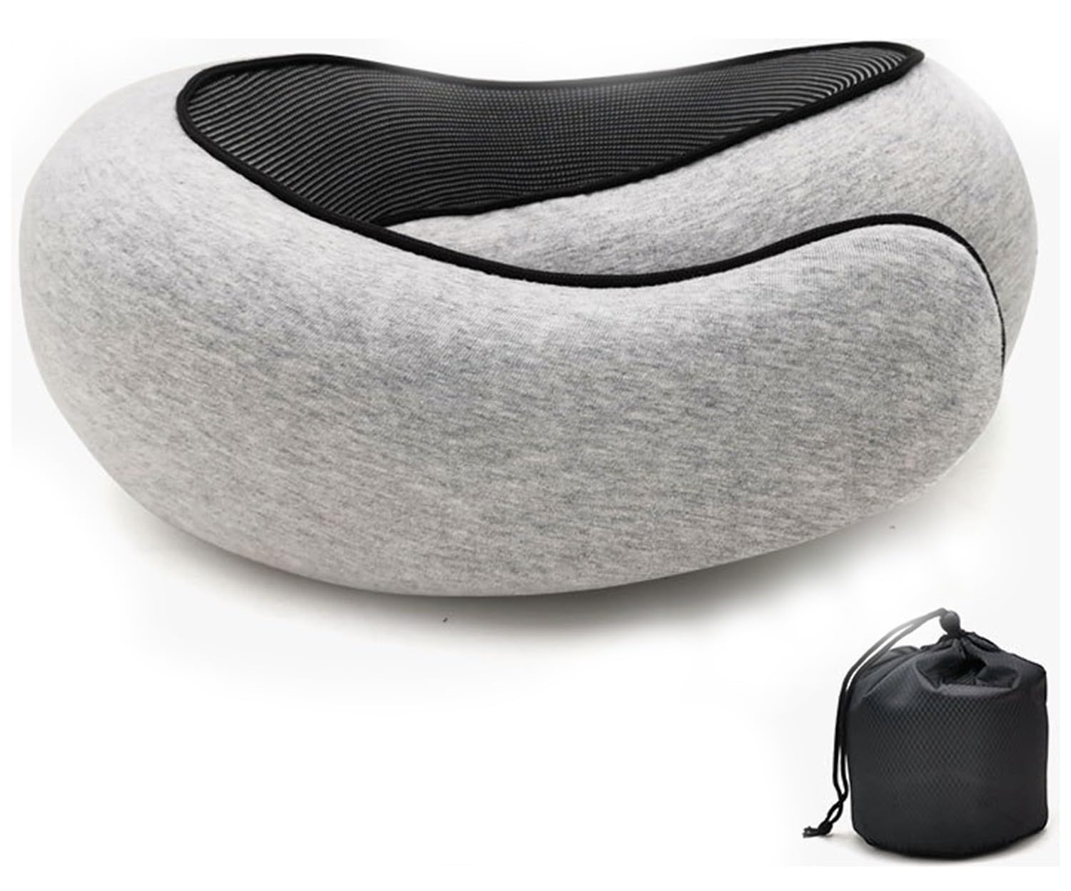 Reisekissen, Comfy Nackenkissen Flugzeug, Nackenhörnchen Erwachsene Nackenkissen Auto Reisekissen Memory Foam Reisekopfkissen Flugzeug Kissen Rest Neck Support Pillow