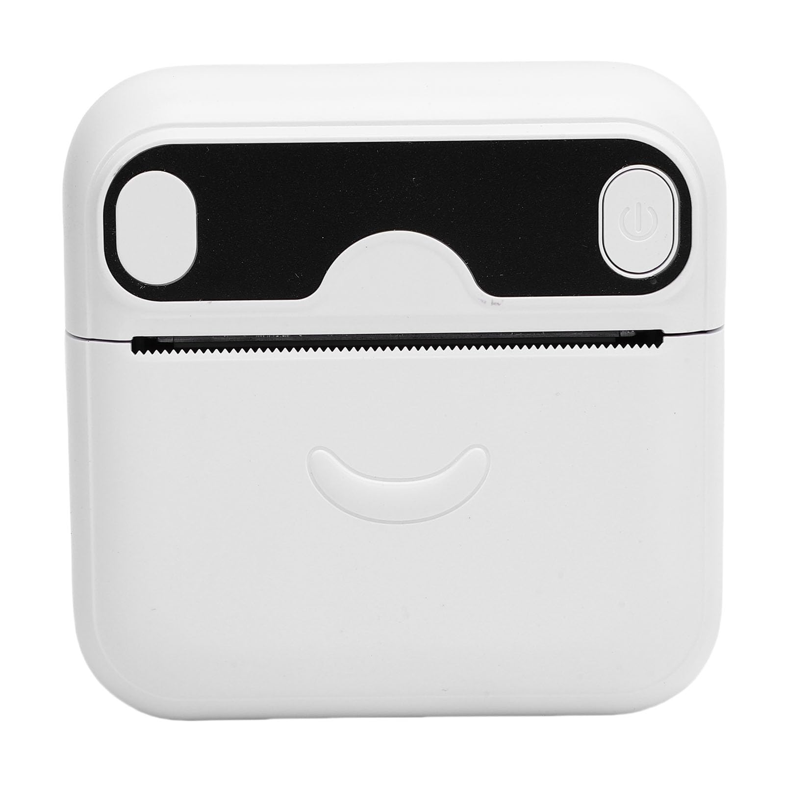 Portable Wireless Pocket Printer Compact and Stylish Fast Sticker Maker Machine for Android Smartphone with Support for WalkPrint App for Learning Aid Black