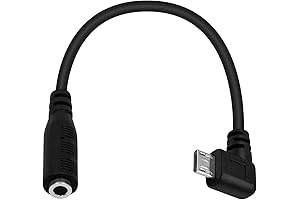 Duttek Micro USB to 3.5mm Audio Jack Adapter Cable
