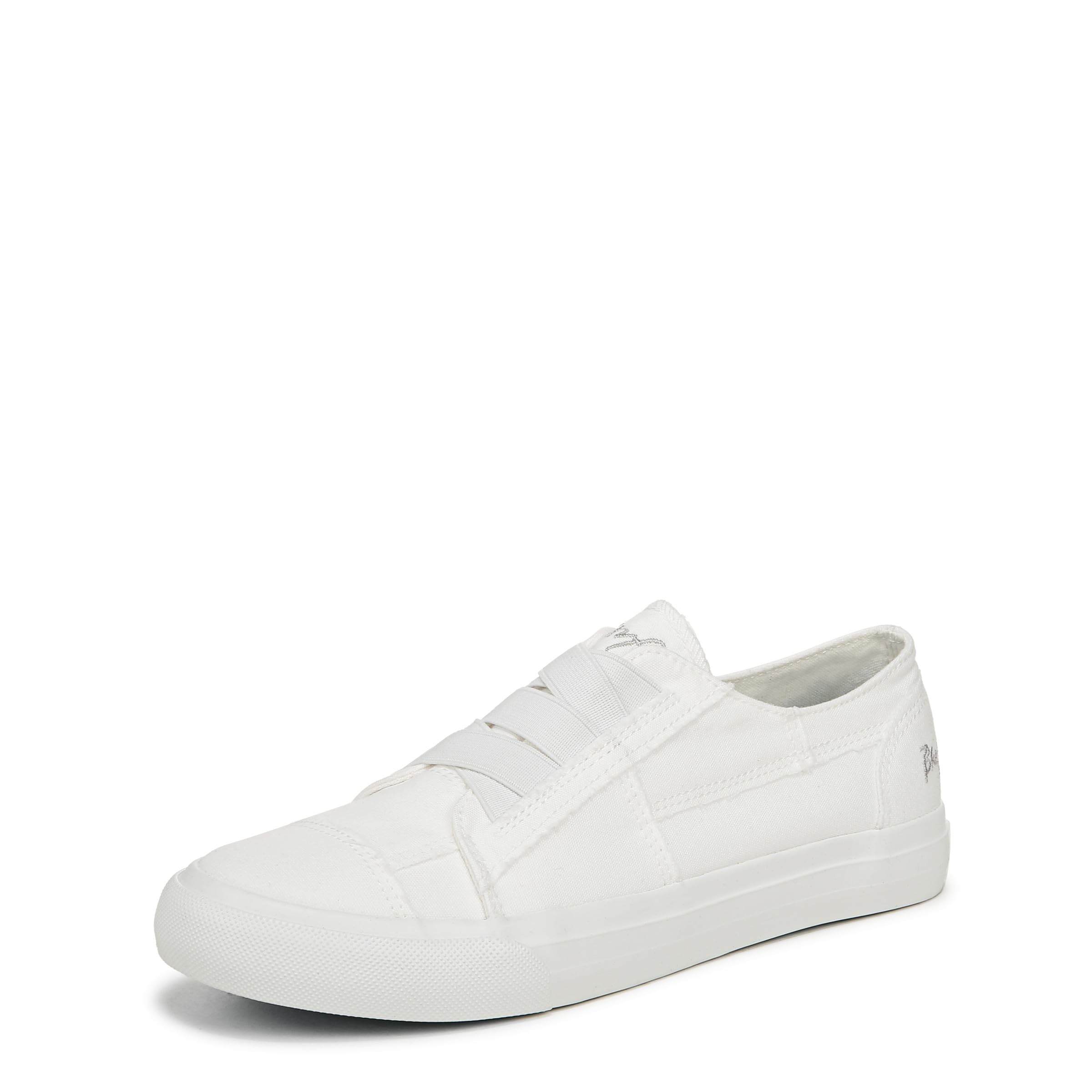 Blowfish Malibu Women's Marley Canvas W Fashion Sneaker, White Color Washed, 9 UK
