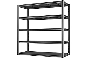 Adjustable and Durable Garage Shelving: Your 6ft Shelf Storage Solution