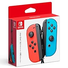 Nintendo Joy-Con (L/R) - Neon Red/Neon Blue (Renewed)