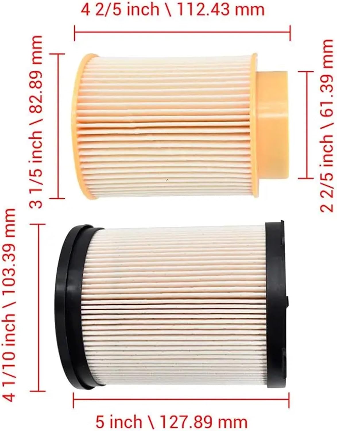 Fuel Filter Kit 16403-EZ41A 16403-EZ40A FS53029NN FF63017NN Compatible with XD PRO-4X Platinum Reserve S SL SV