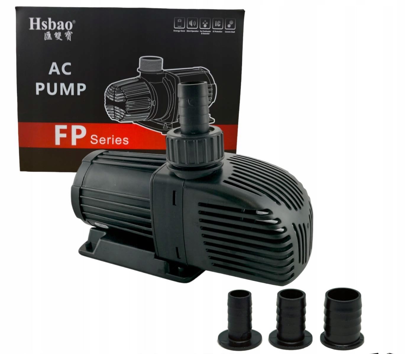 FP-5000 Pompa do Oczka Wodnego, 40W, 5000l/h, Wysokość Podnoszenia 4.5m, Ceramiczna, z Prefiltrem