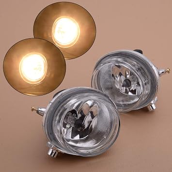 1 Pair Bumper Fog Light Lamp Fit for Mazda CX-7 Mazda 5 6 MX-5 MPV Miata