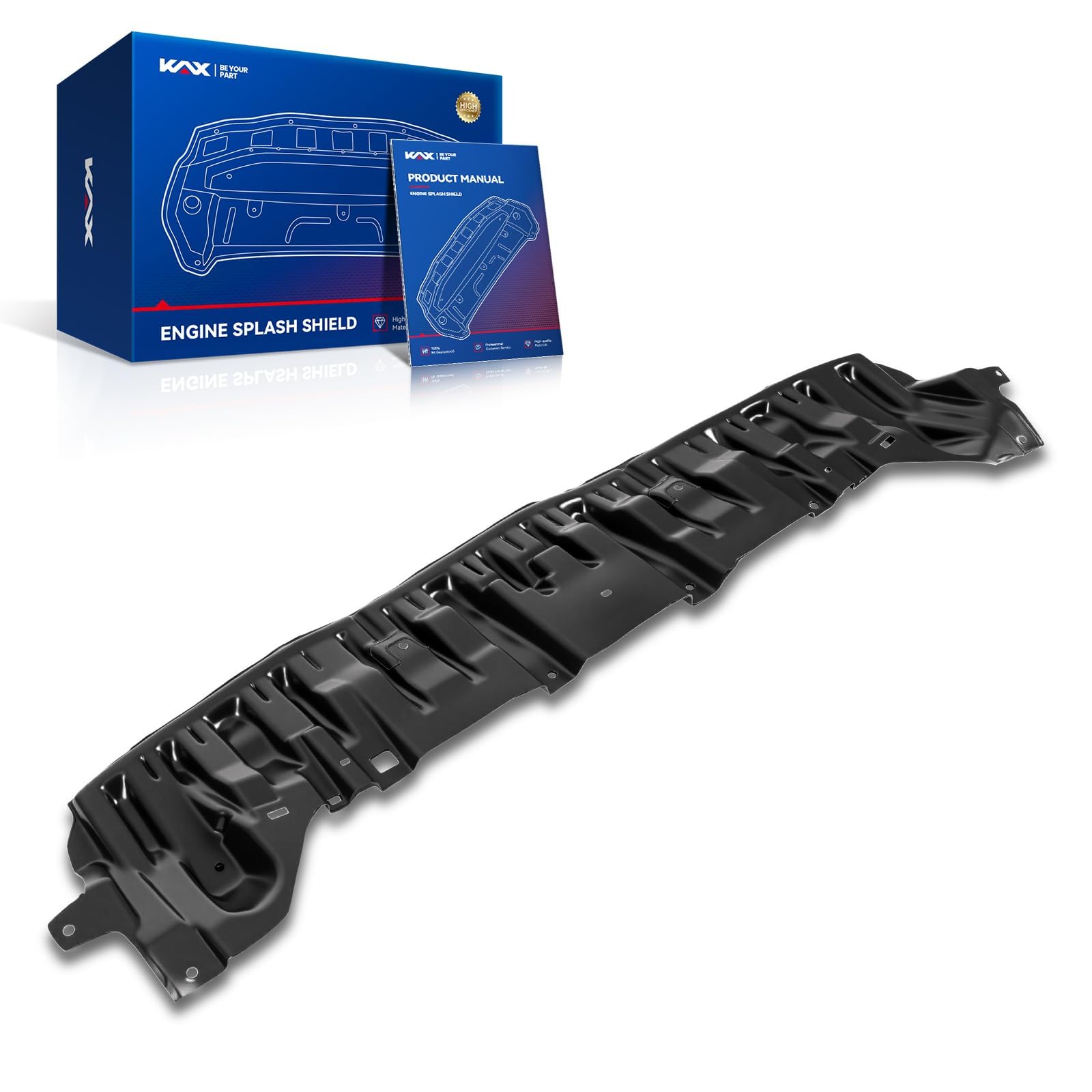 KAX Engine Splash Shield fit for 2010-2011 Toyota Prius, 1Pc