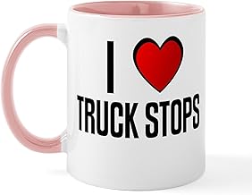 CafePress I LOVE TRUCK STOPS Mug 11 oz (325 ml) Ceramic Coffee Mug