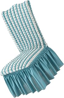 Yardwe Capa De Cadeira De Elastano 1 Peça Capa De Cadeira De Proteção Espessa Universal Para Uso Doméstico Capa De Cadeira Elástica Seersucker Capa De Cadeira Confortável Capa De Cadeira