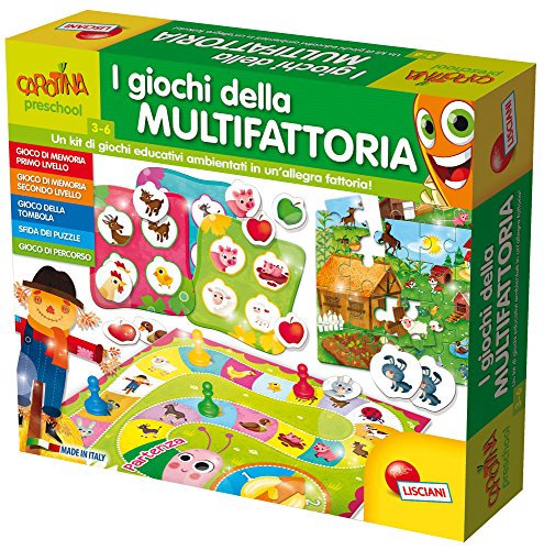 Preisvergleich Produktbild Lisciani Spiele 60894 Carotina die Spiele der multifattoria