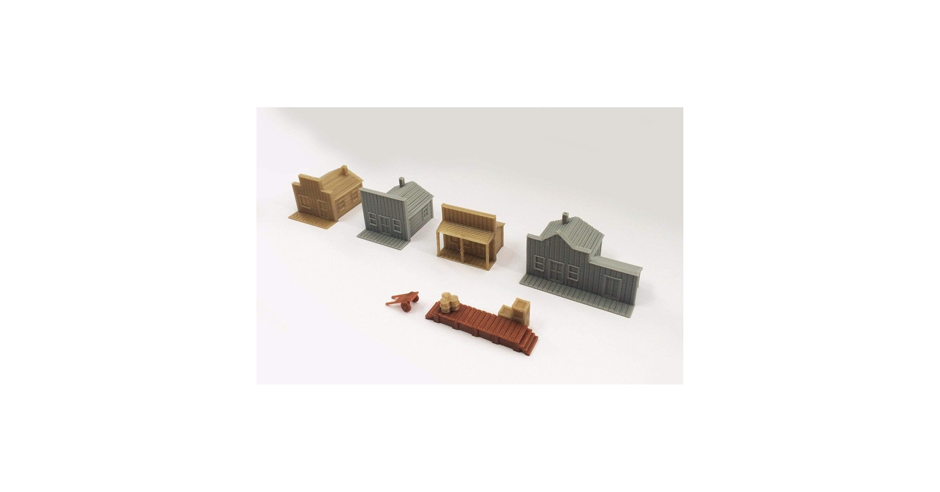 Amazon | Outland Models 鉄道模型風景 古い西洋風の小さな家