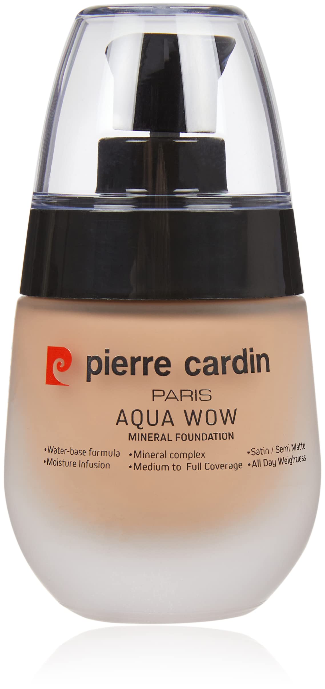 Pierre Cardin Aqua Wow Mineralli Su Bazlı Fondöten Tawny Beige with Warm Neutral (30 ml)