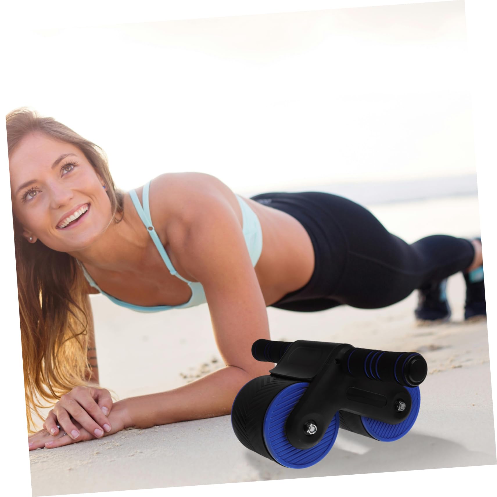 Ab Wheel Fitnessstudio Er Wheel Trainingsgeräte Für Den Heimgebrauch Ab Wheel Heimfitnessgeräte Bauchtrainer Er Kniebandage Für Den Sport Bauch Wheel Er Knieschützer Aus
