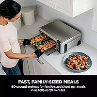 Vista 9 de Ninja Foodi 9-in-1 Digital Oven Air Fry, Air Roast/ Broil, Bake, Bagel, Toast, Dehydrate, Keep Warm, and Reheat - Stainless Steel
