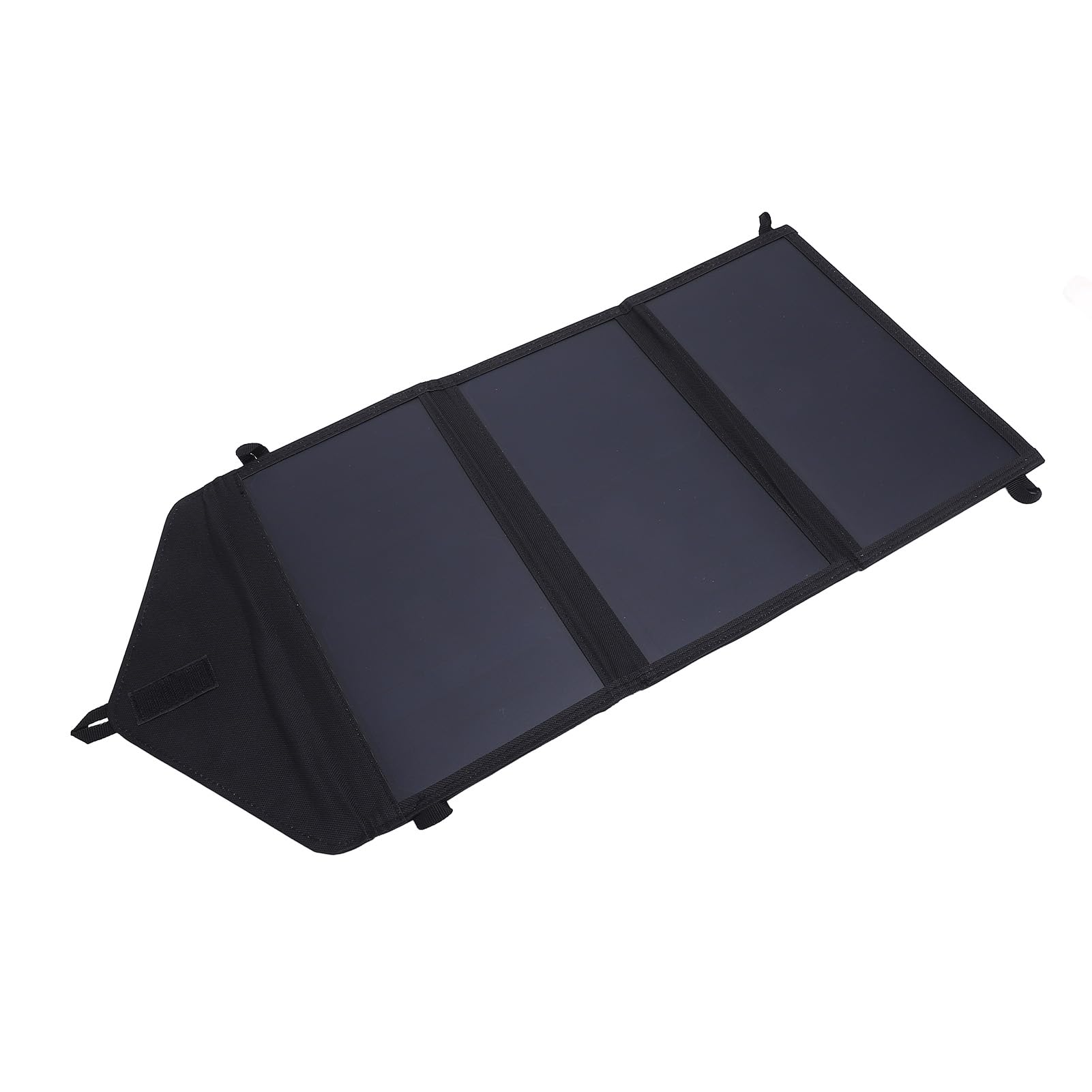 Topiky Caricabatterie da Pannello Solare Pieghevole da 30 W Caricatore Solare Monocristallino Portatile con Uscita USB Tipo C CC PD Ricarica Rapida per Telefono, Tablet, Laptop, Campeggio, Perdita di