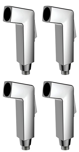 Drizzle Cubix Health Faucet Head/Bathroom Health Faucet/Toilet Health Faucet/Sink Spray/Bathroom Spray Wash - Set Of 4