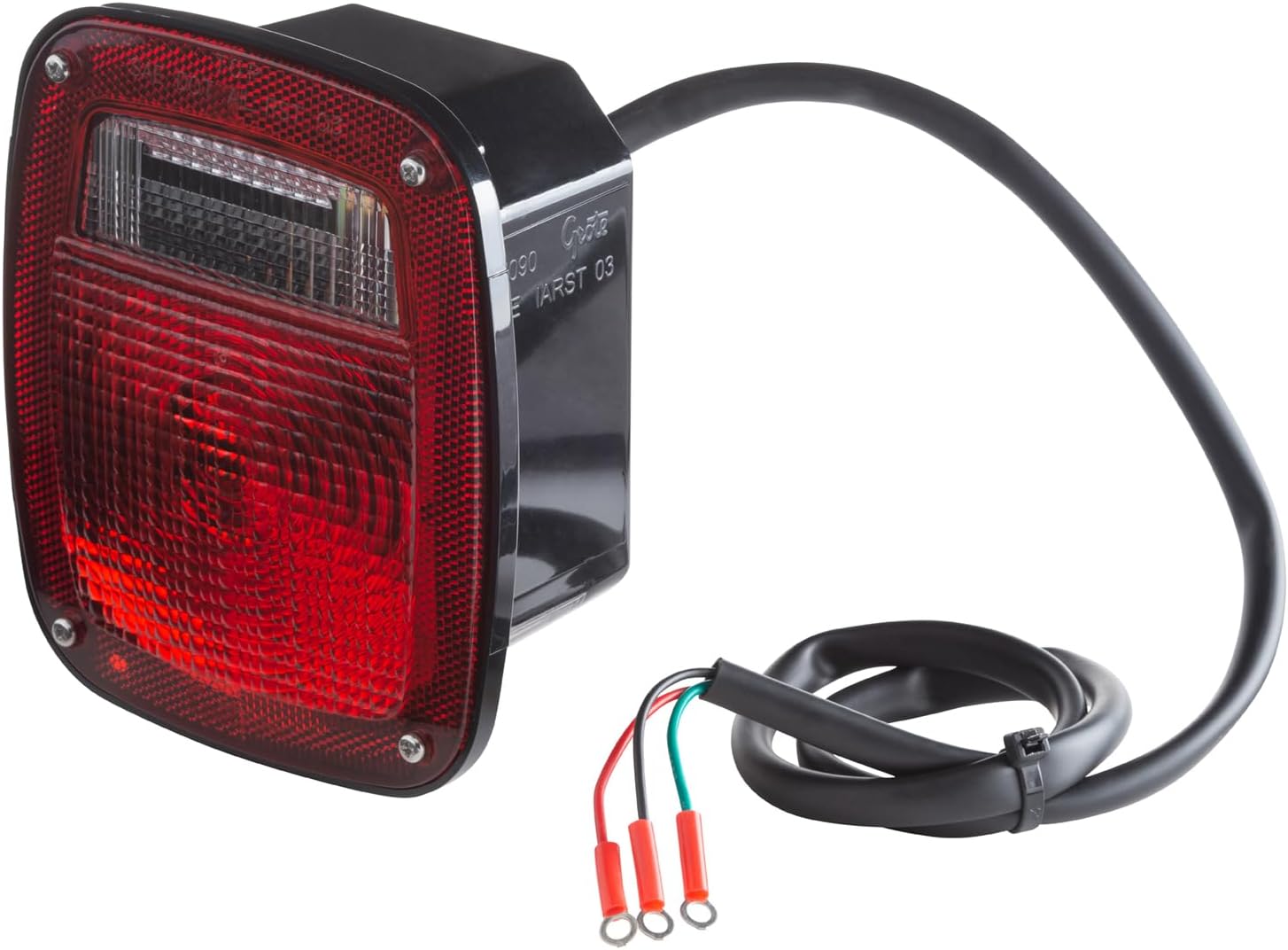 Grote 50992 Torsion Mount Two-Stud Mack Dodge Stop Tail Turn Light - Red