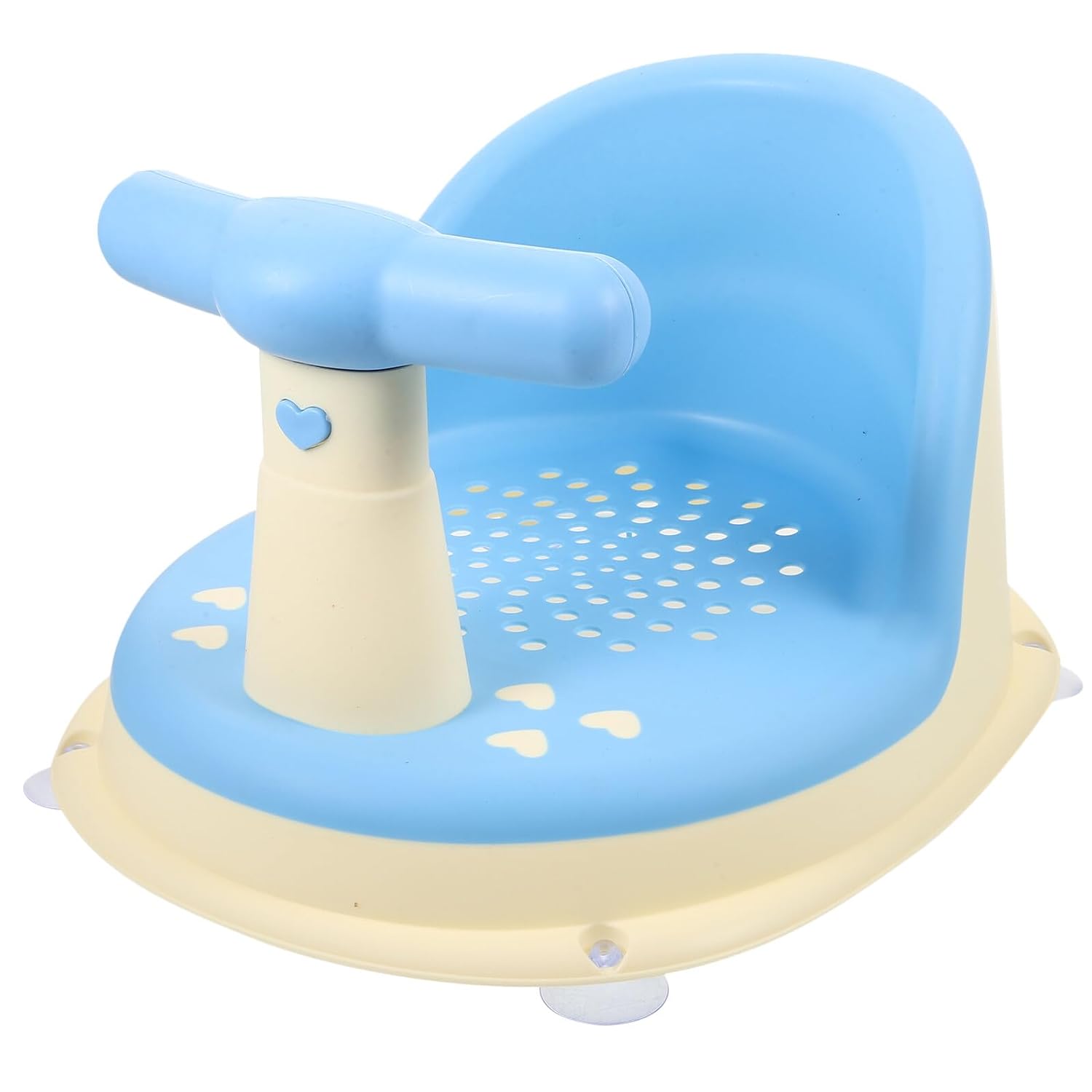 Bathing Seat with Backrest Support Non-Slip PP Bathtub Chair for Standard and Claw Tubs Spacious Open-Side Design for Easy Cleaning Lightweight Portable Bathing Supply for Travel