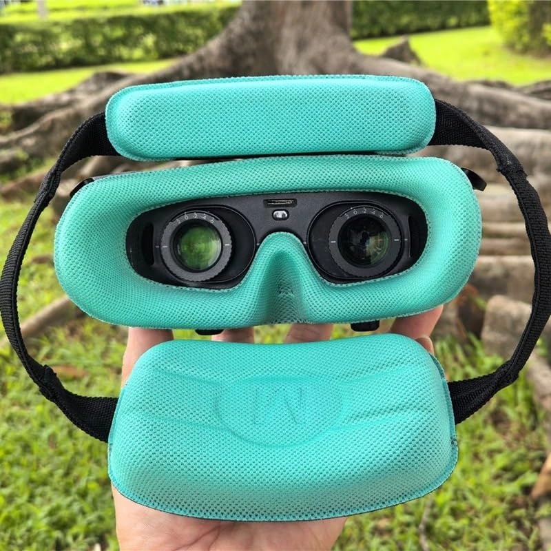 Compatibile con DJI Goggles 3 Copertura cuscino facciale | Spugna morbida, antipolvere, confortevole, sostituibile(E)