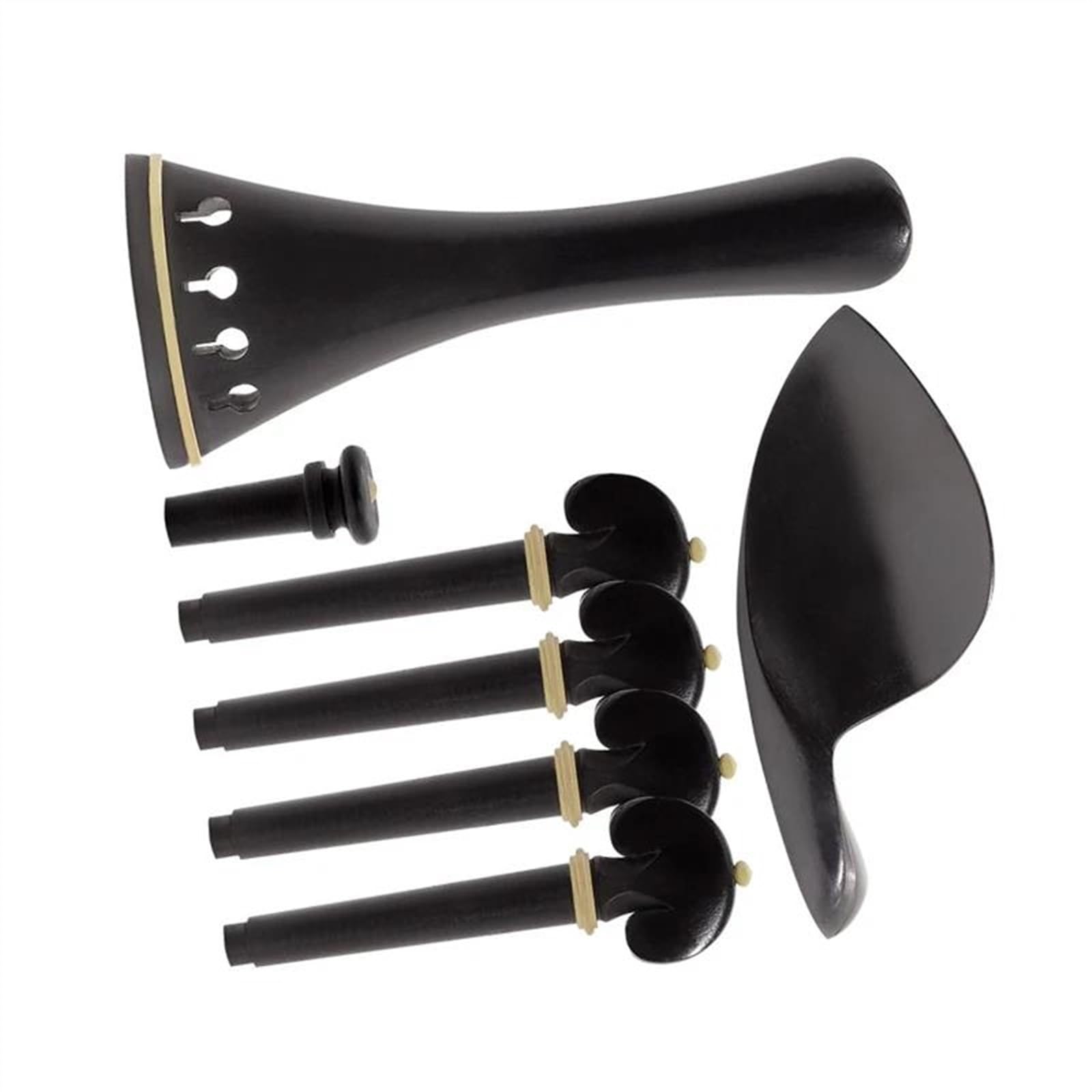 Set Di Quattro Pezzi Di Ricambio Per Violino 4/4 Di Accessori Per Strumenti A Corda Per Cordiera Per Cordiera