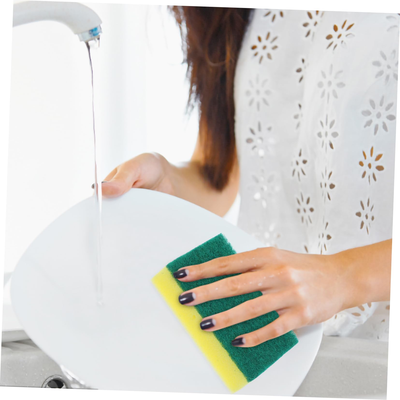 ERINGOGO 20Pcs High Density Kitchen Cleaning Cloths Durable Sponge Dishwashing Brushes Non Damaging Fast Bubbling for All Kitchen Utensils