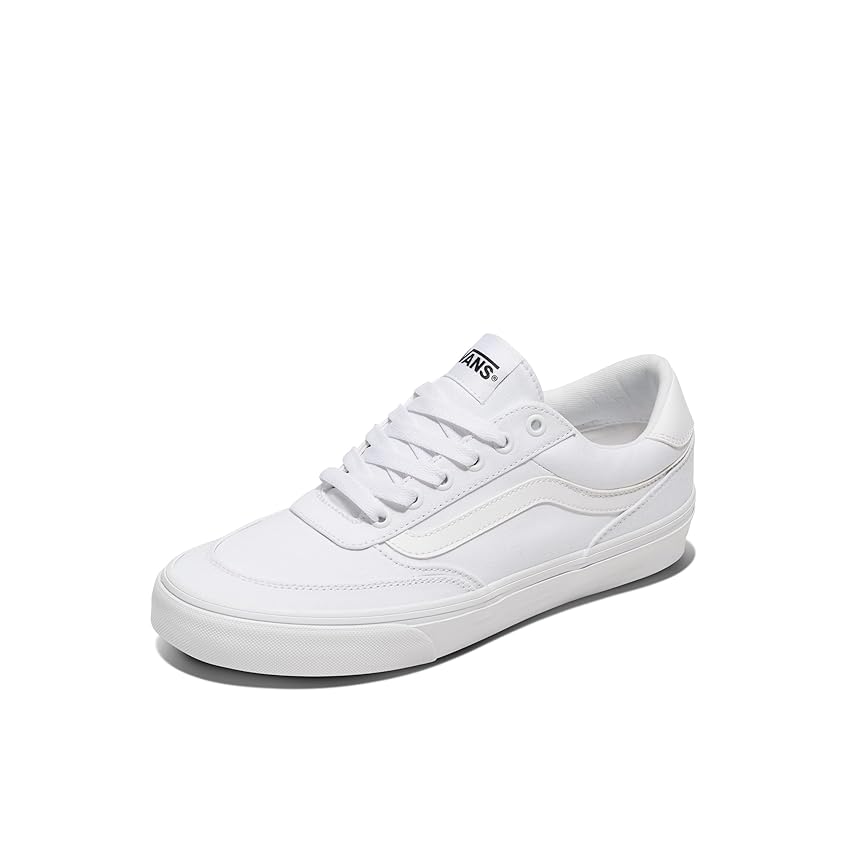 Vans Brooklyn, Scarpe da Ginnastica Uomo, WWW - Canvas White/White, 50 EU