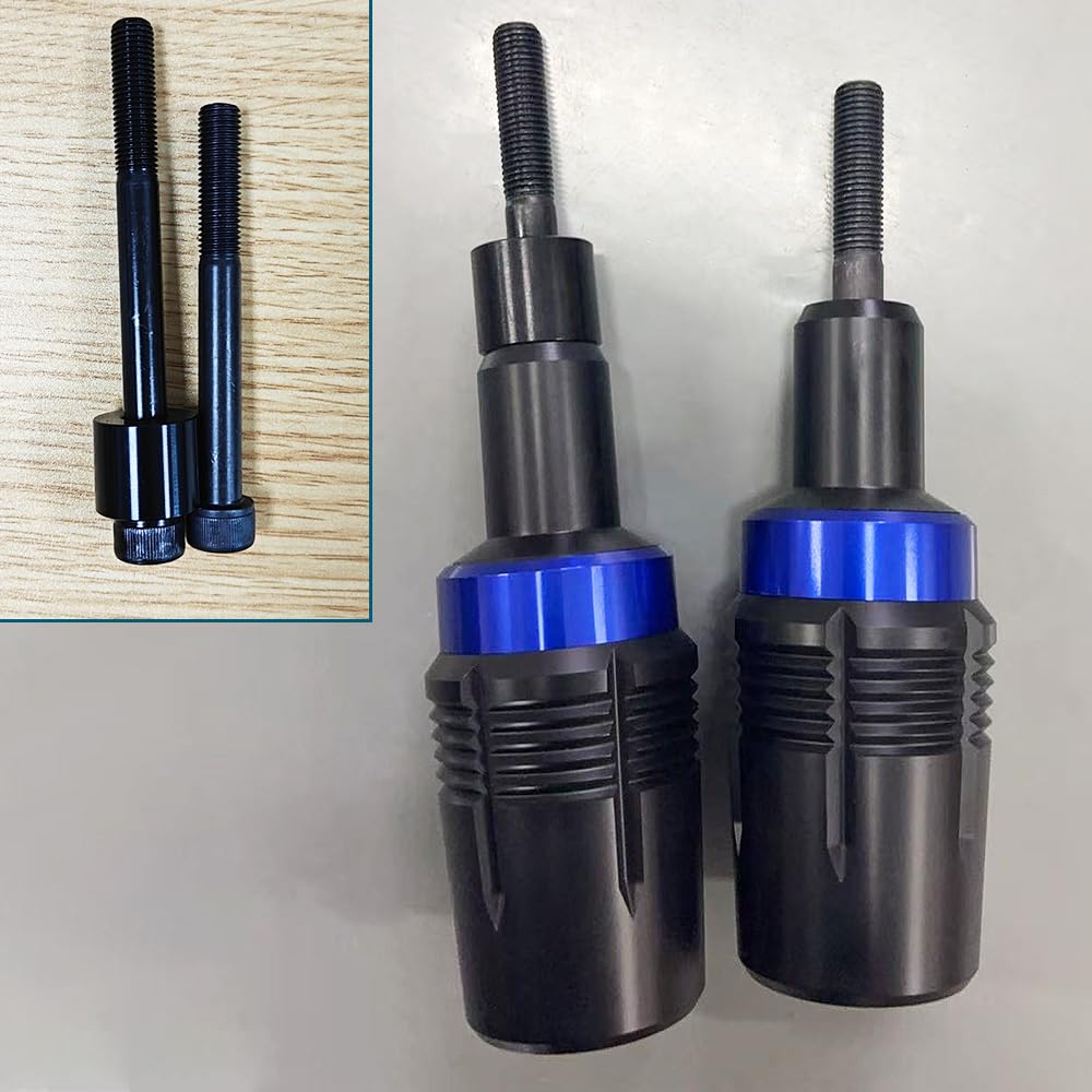 Para Yamaha MT09 MT 09 MT-09 SP 2021-2025 Accesorio para motocicleta Protección contra caídas Protección contra colisiones Marco Deslizador mt09 Protección anticolisión (Azul)