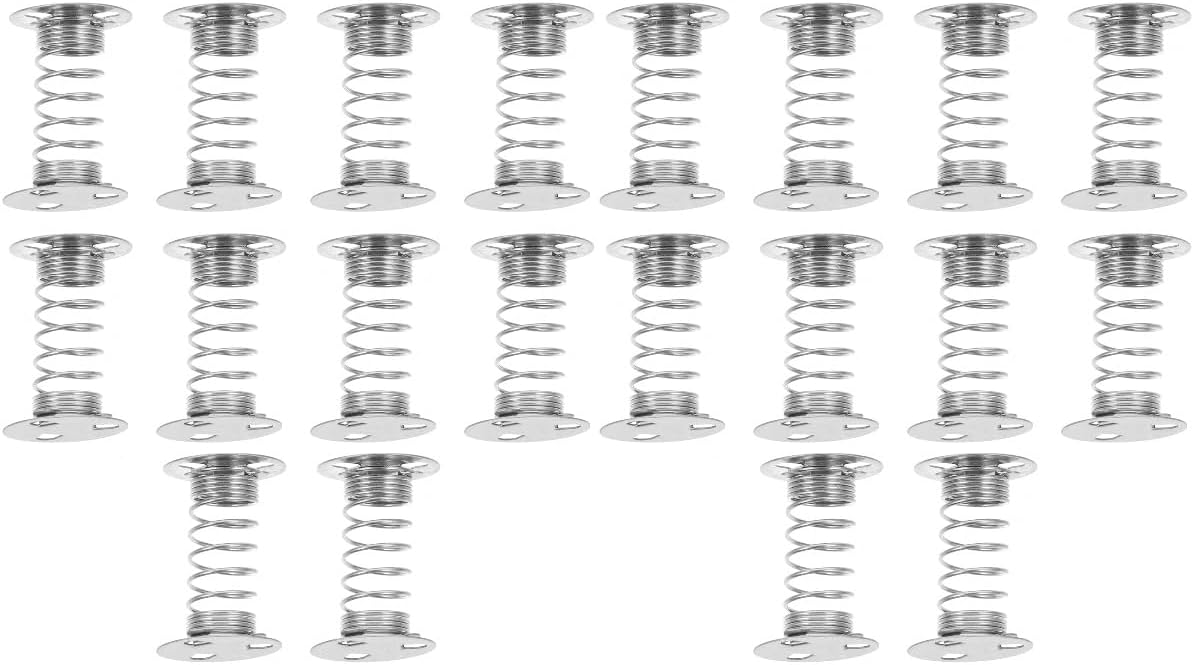 Alasum 20 Pcs Dashboard Toy Spring Bases 1.61X1.96X0.98In Durable Shaking Head Doll Base for Car Dashboard Accessories and Bobblehead Springs