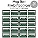 Big Dot of Happiness St. Patrick's Day Party Mug Shots - Photo Booth Props Saint Patty's Day Party Mug Shots - 20 Count