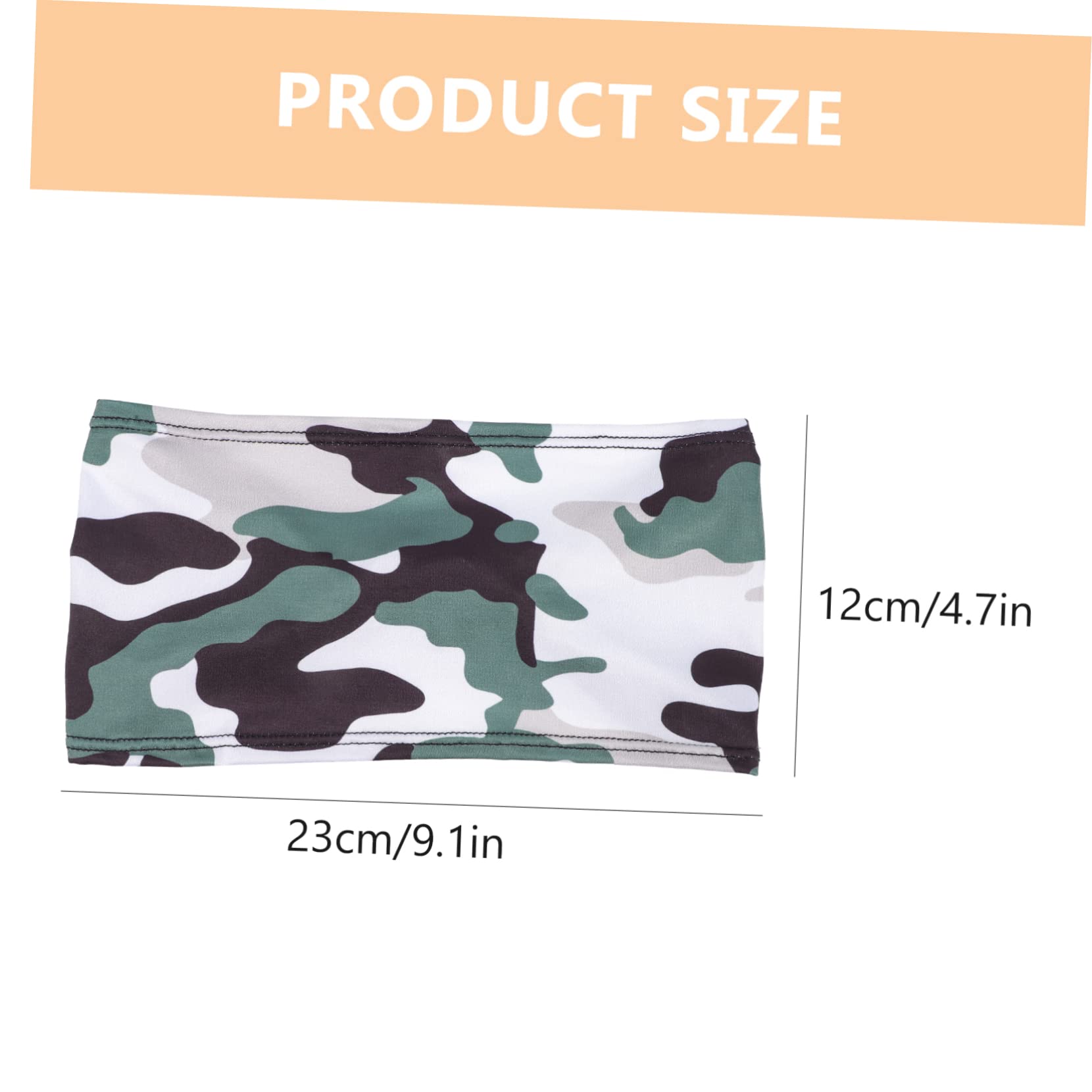 YARNOW Lot De 5 Bandeaux Élastiques Anti-Transpiration pour Homme À La Mode pour Le Sport 4 Pièces X 5