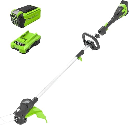 40V 15 in Cordless String Trimmer, 2.5 Ah Battery and Charger