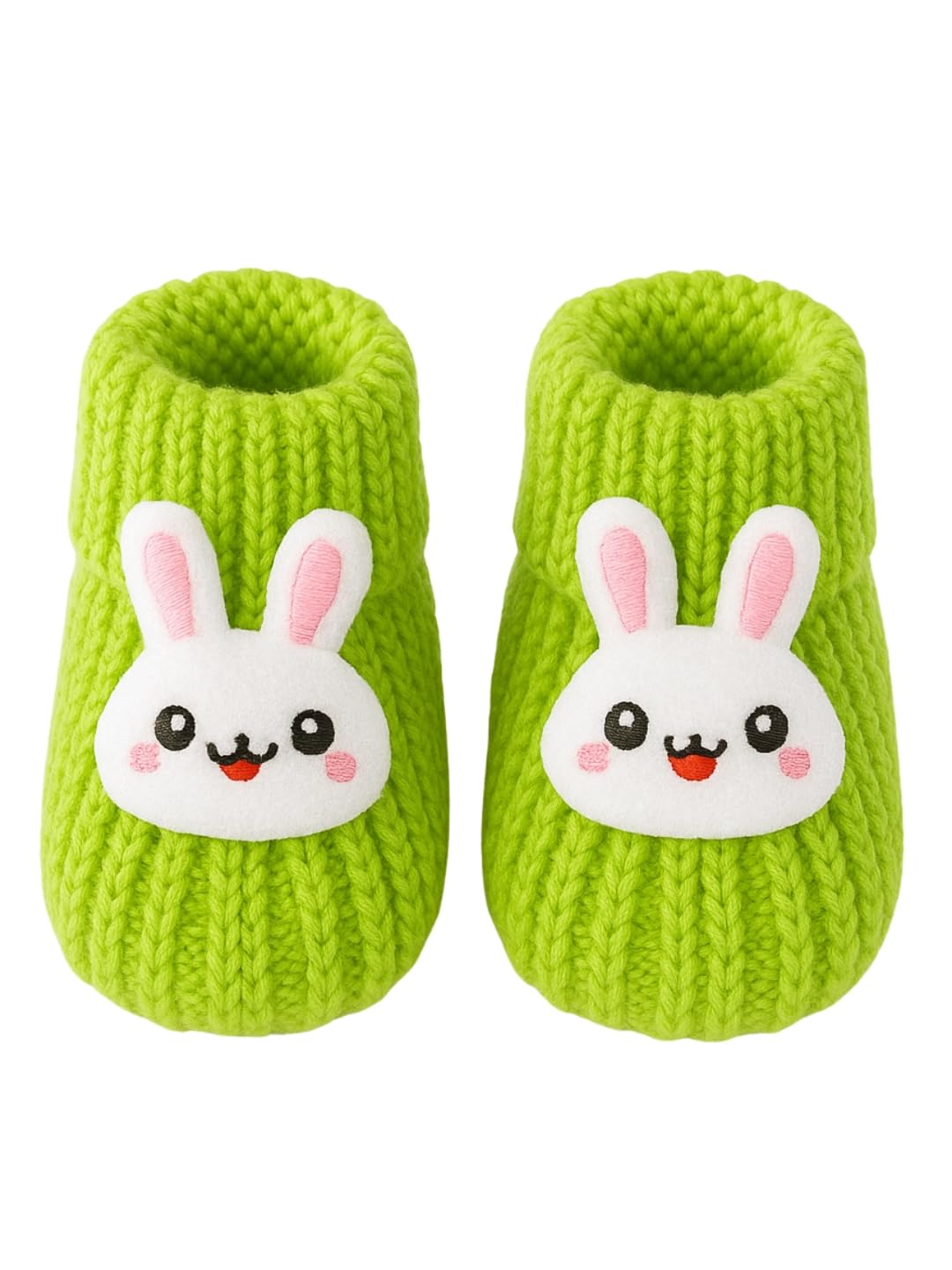 Baby Woolen Booties – Hand Knitted Soft Shoes for Newborn Boys & Girls | Warm Winter Socks | Cozy Knitted Footwear for Infants, Toddlers & Babies | Baby Shower Gift-image-4