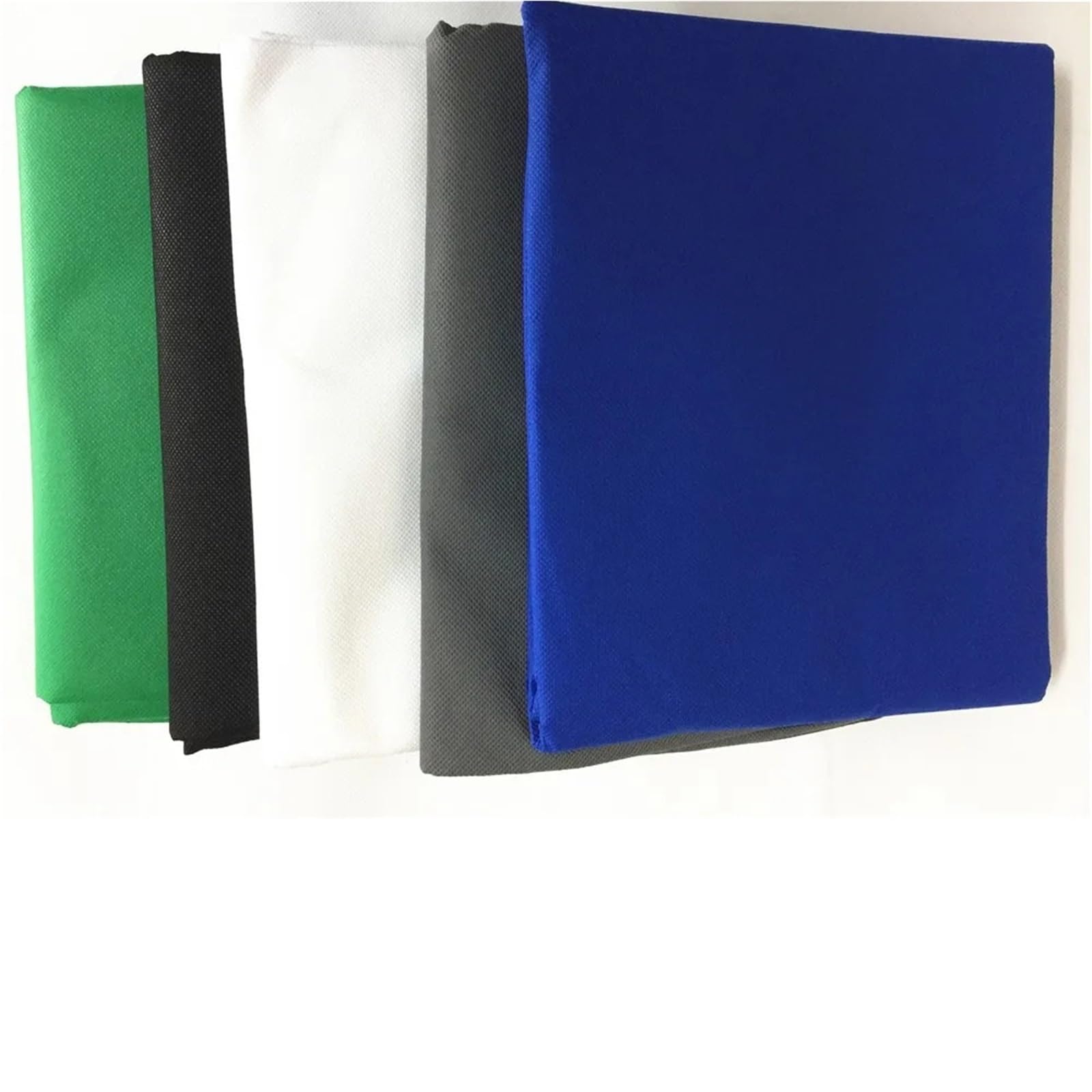 Girone Sfondi Fotografici Sfondo fotografico Fondale in mussola di cotone liscia Panno di sfondo for schermo verde for video in studio fotografico(White,160 X 50CM)