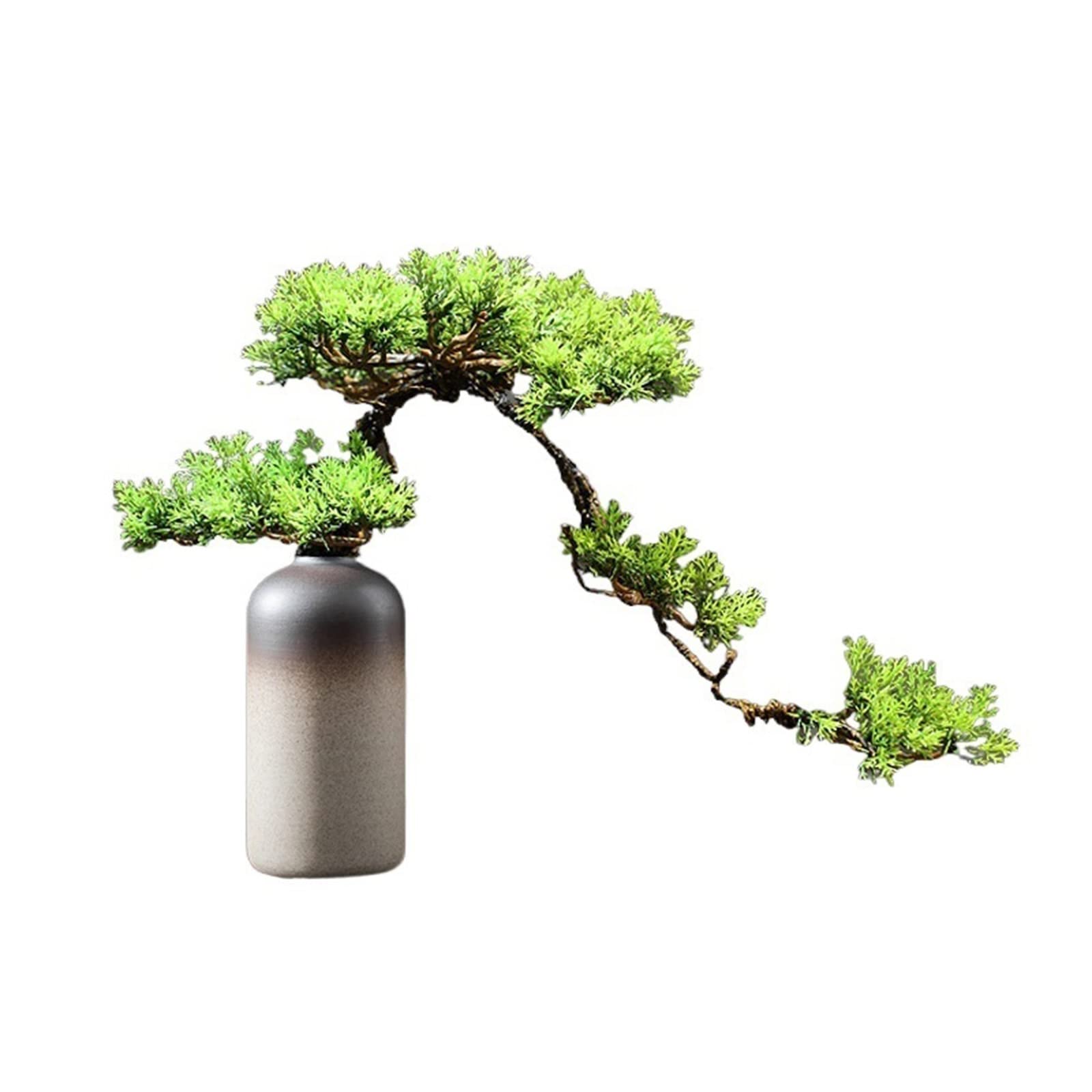 Sztuczne drzewo bonsai symulacja bonsai wewnętrzny model pokoju recepcja sztuczne drzewko bonsai dekoracja zielona roślina ozdoby roślina doniczkowe dekoracje do dekoracji, ekspozycja na biurko