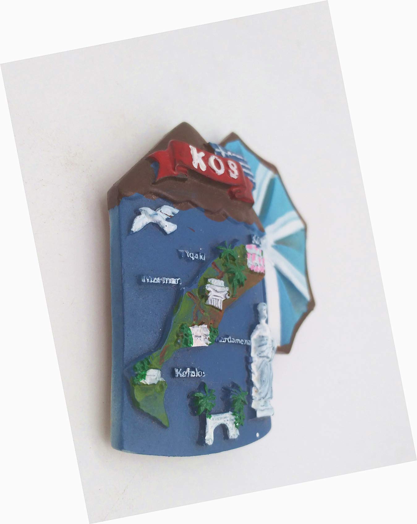 Magnete Frigorifero 3D Calamita Frigorifero Isola Di Kos - Souvenir