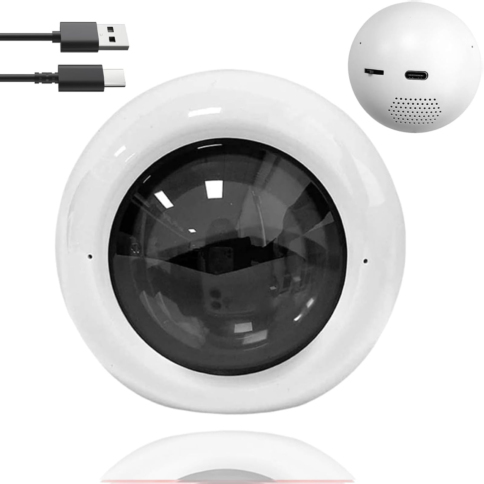 Lampe Orbe De Mémoire en cristal de 2,7 pouces avec lecteur vidéo 3D