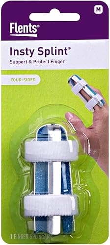 Miniatura 4 de Flents Férula para dedos, férula Insty de dos caras, grande, apoya y protege el dedo lesionado