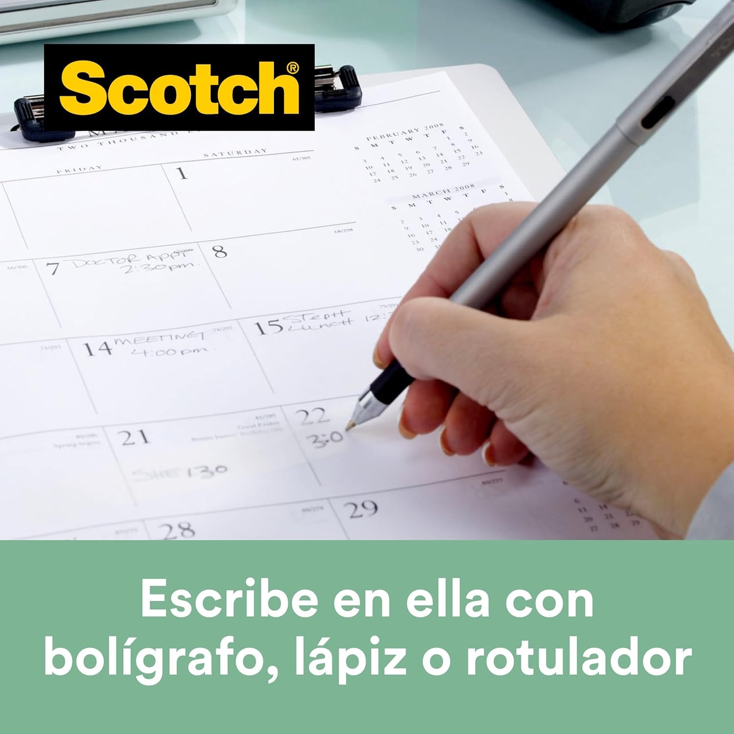 Scotch Magic Pack de 4 dispensadores de cinta de embalaje 19 x 33m