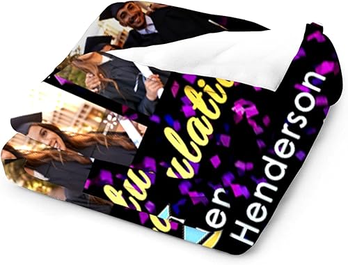 Miniatura 6 de Manta personalizada con foto, manta personalizada con imagen, texto, manta personalizada para sofá, manta personalizada cobijas regalos divertidos,