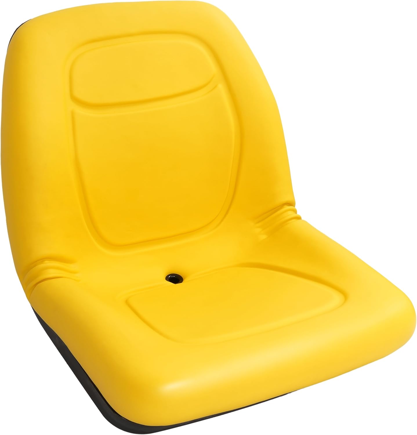 ALMULOO Yellow High Back Seat Compatible with John Deere Gator Models 6X4 CX 4X2 4X4 TX TH TE HPX615E HPX815E XUV 550 Lawn Mower Tractor PU Plastic