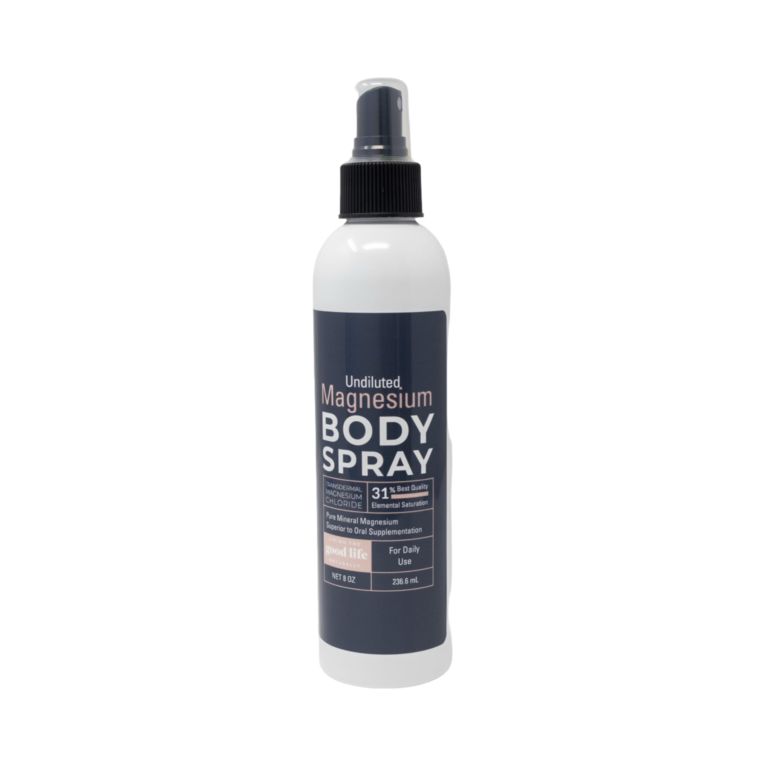 Magnesium Foot Spray, Topical Magnesium Oil Spray for Feet, 8 oz Mist