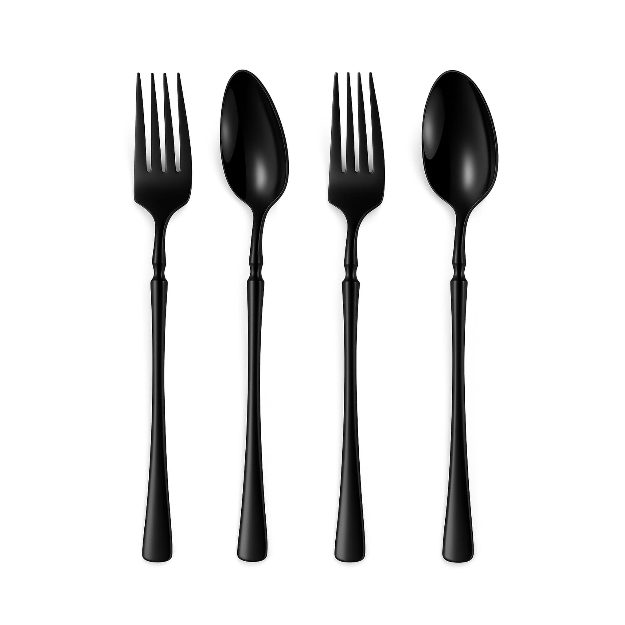 Korean Flatware Set - 4 Piece Stainless Steel -20