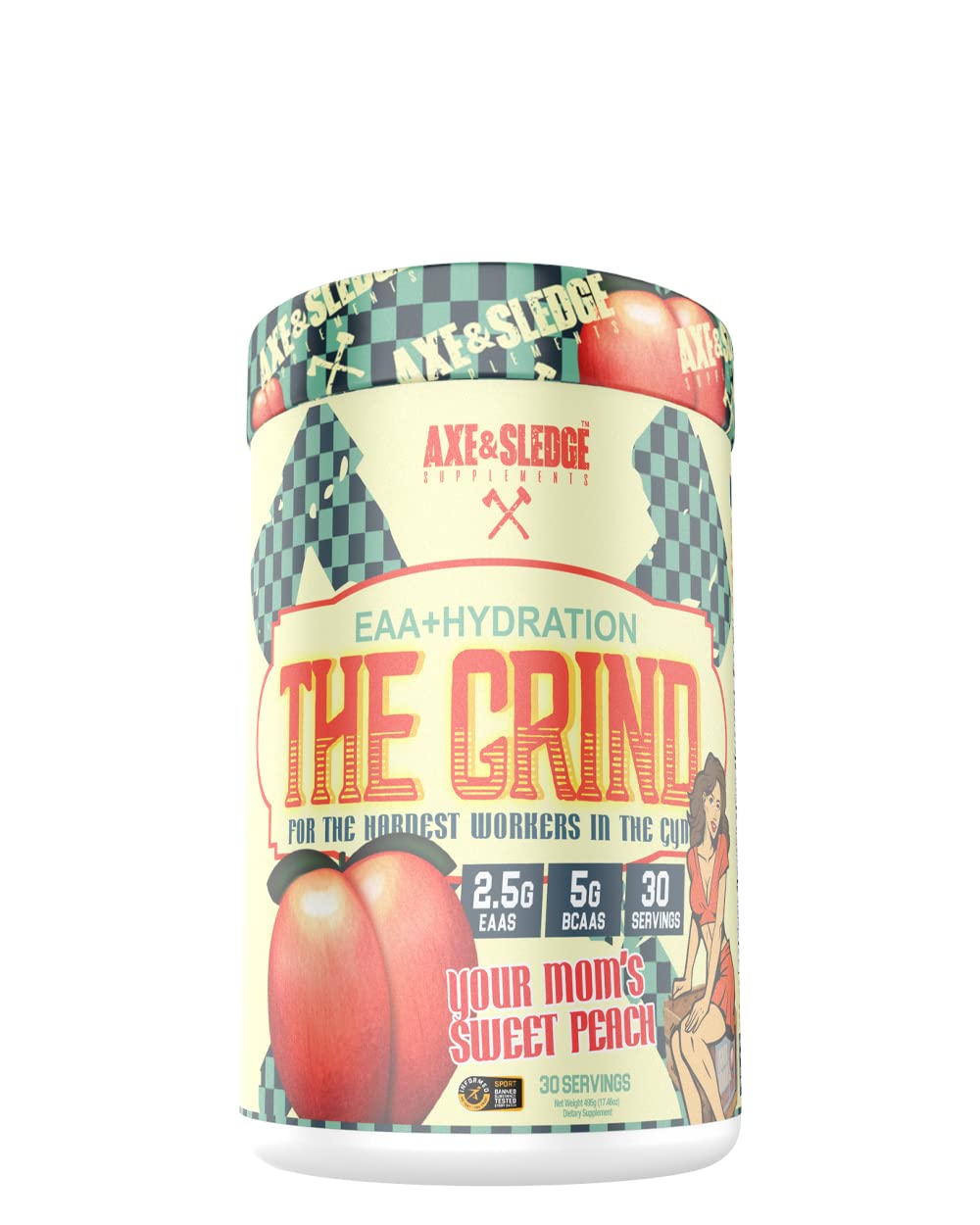 Axe & Sledge Supplements The Grind, Essential Amino Acids, Branched Chain Amino Acids & Electrolytes, Promotes Performanc...