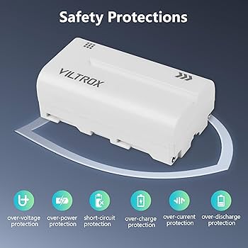 【美品】VILTROX DC-550 Pro + 別売りバッテリー + 充電器 Amazon.com: VILTROX NP-F550 Li-ion 2200mAh Battery 2 Pack