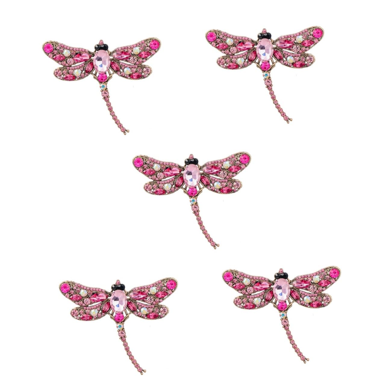 Beavorty Schalstift Goldbrosche Mode Libellenbrosche Broschennadeln Für Frauen Männer Broschen Für Frauen Metallbrosche Für Kleidung Schal Brosche Legierung Rosa